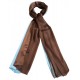 Mehrunnisa 100% Pure Silk Double Shaded Scarf/Neck Wrap – Unisex (GAR2469)