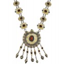 Mehrunnisa Original Afghani Tribal Vintage Long Turkmen Necklace (JWL2062)