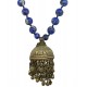 Mehrunnisa Afghani Tribal Real Lapiz Lazuli & Vintage Pendant Necklace For Girls (JWL1972)