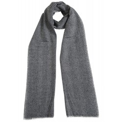 Mehrunnisa Handcrafted Cashmere Pure Wool Muffler For Men/Women (GAR2101)