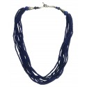 Mehrunnisa Afghani Lapis Lazuli Multi-Strand Necklace for Women (JWL2708)