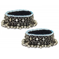 Mehrunnisa Traditional Afghani (Set of 2) Ghungroo Payal/Anklets for Girls/Women (JWL2796)