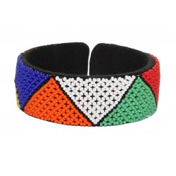 Zulu Beaded Bracelet - Triangle