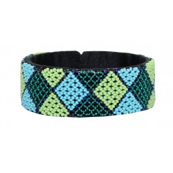 Zulu Beaded Bracelet - Green